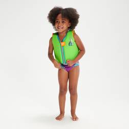 Speedo Bojenweste mit Motivdruck, Chima Azurblau/Neongrün, 4-6 Jahre