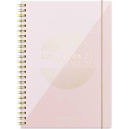 Burde Studie Life Planner Pink A5 ugekalender 2023/2024