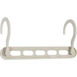 Honey Can Do 9" White Cascading Collapsible Hangers, 20ct.