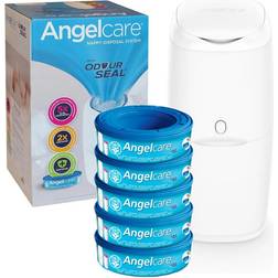 Angelcare Abakus Classic Diaper Container + 5 Cartridges