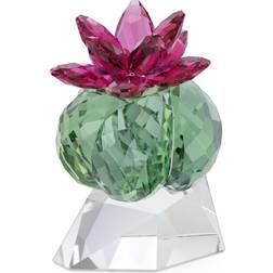 Swarovski Kristall Figuren Flowers Bordeaux Cactus Dekofigur