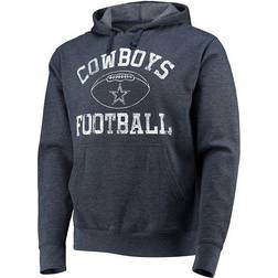 Dallas Cowboys Men's Heathered Authentic Pullover Hoodie