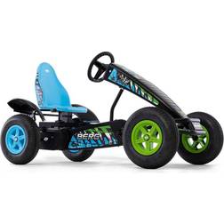 BERG Pedal Kart with XL Frame X-ITE Children's Vehicle, Pedal car with Adjustable seat, with Freewheel, Children's Toys for Age 5