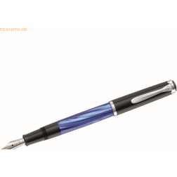 Pelikan Kugelschreiber, Füllhalter M205 Blau-Marm. M Etui