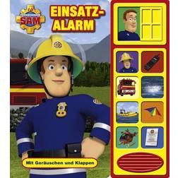 Feuerwehrmann Sam Einsatzalarm,Klappen-Geräusche-Buch