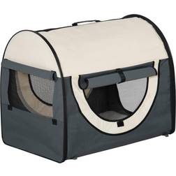 Pawhut Hundebox faltbare Hundetransportbox Haustierrucksack