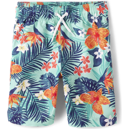 The Children's Place Boys' Swim Trunks, Hawaiian Tropic