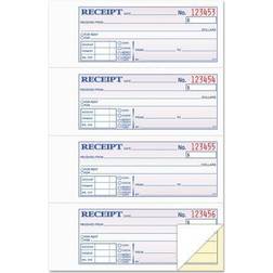 Tops 46816 Money Rent Receipt Books, 7-1/4 Two-Part