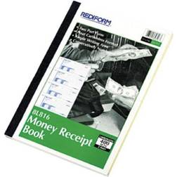Rediform 8L816 Money Receipt Book, 2-3/4