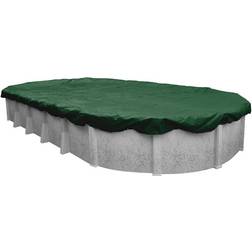 Robelle Supreme Winter Cover for Oval Above-ground Swimming Pools Green 12 x 24