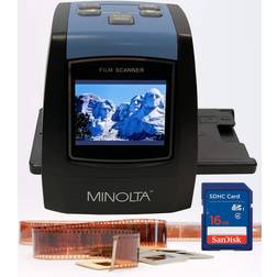 Minolta Film & Scanner, Convert Color & B&W 35mm, 126, 110 Negative Super 22MP JPEG