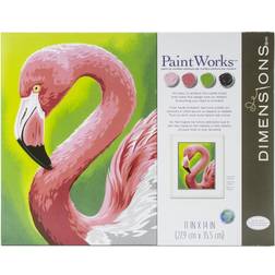 Paintworks Paint By Number 11x14 Flamingo Fun