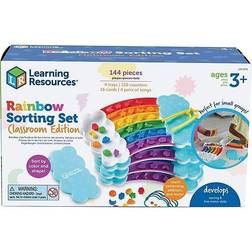 Learning Resources Rainbow Sorting Trays Classroom Edition