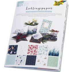 folia Geschenkpapier Lieblingspapiere Winter mehrfarbig, 70,0 cm