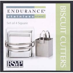 Design Imports RSVP International Endurance Square Biscuit Cookie Cutter