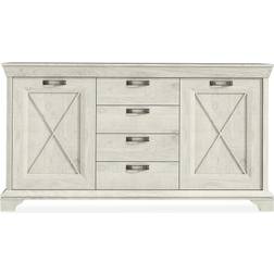 Forte Kashmir ‎Pine White Sideboard 178.3x95.9cm