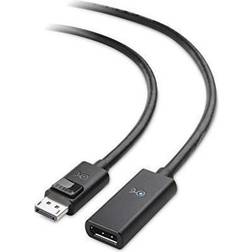 Cable Matters Unidirectional Active DisplayPort Extension Cable Gender Changer