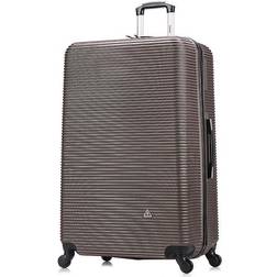 InUSA Royal Extra Large 4-Wheel Spinner Luggage, Brown IUROY00XL-BRO