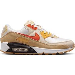 Nike Air Max 90 SE M - Summit White/Sesame/Lemon Wash/Safety Orange