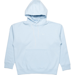 Nike Solo Swoosh Fleece Hoodie - Celestine Blue/White