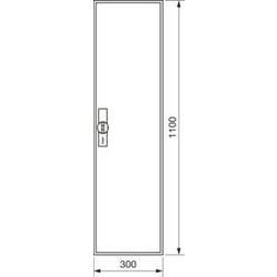 Hager Zählerschrank,universZ ZB31S