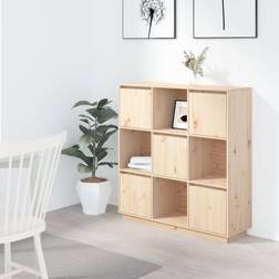 vidaXL 110,5x35x117 Massivholz Sideboard