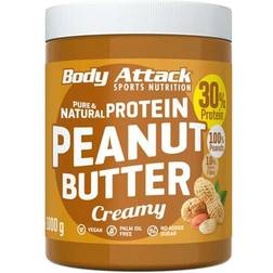Body Attack Peanut Butter - 1000g Crunchy