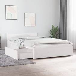 vidaXL Bed Frame with Drawers Sängram