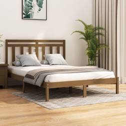 vidaXL Bed Frame Honey Sängram