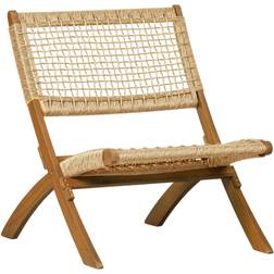 Woood Lois Light Eucalyptus/Wicker Loungestol 73cm