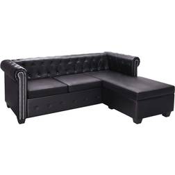 vidaXL L-formet kunstlæder Sofa