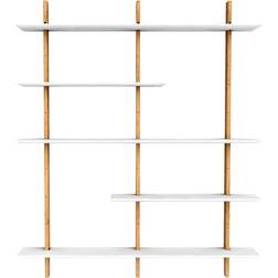 Tenzo Bridge SOFT WHITE OAK Vegghylle 162cm