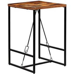 vidaXL Solid Bar Table 27.6x27.6"