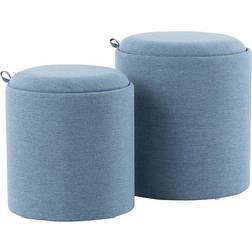 Lumisource Tray Nesting Pouffe