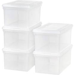 Iris USA Letter Legal Bin Tote Storage Box