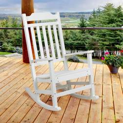 Flash Furniture Winston All-Weather Poly Resin Rocking Chair