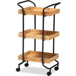 Baxton Studio Cart Trolley Table