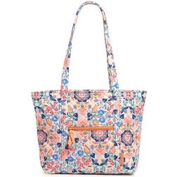 Vera Bradley Small Tote Bag, Enchanted Mandala-Recycled Cotton