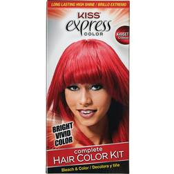 Kiss Express Semi-Permanent Hair Color Crimson