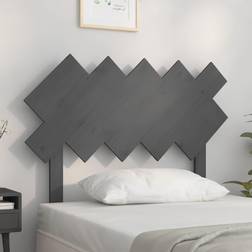 vidaXL grey, 104 Pine Bed Sänggavel