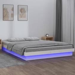 vidaXL white, 120 Bed Frame Sängram