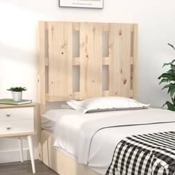 vidaXL brown, 80.5 Pine Bed Sänggavel