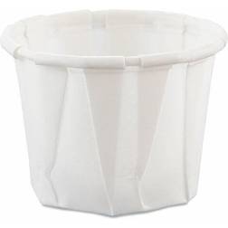 Paper Portion Cups, .75oz, White, 250/Bag, 20 Bags/Carton