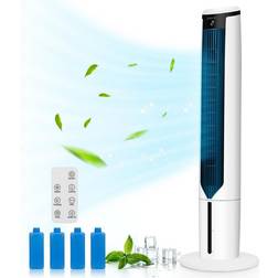 Costway 3-In-1 Evaporative Air Cooler 41 Portable Tower Fan Humidifier