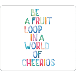 OTM Essentials Electronics OP-MPV1WM-QTE-03 Quotes Prints White Mouse Pad Fruit