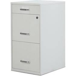 Quill 3-Drawer Vertical File Cabinet Locking Letter