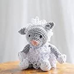 Hoooked White & Gray Lamb Lewy Crochet Kit