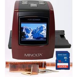 Minolta Film & Scanner, Convert Color & B&W 35mm, 126, 110 Negative Super 22MP JPEG