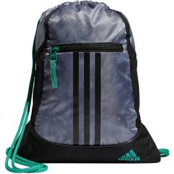 Adidas Alliance Drawstring Backpack, Grey