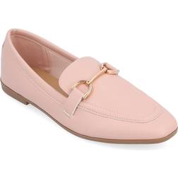 Journee Collection Womens Mizza Loafer Blush 7.5M